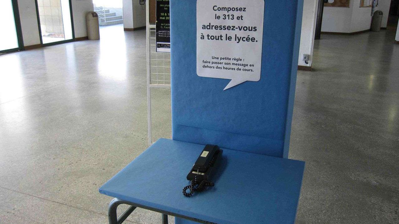 - une idée pour se ré-approprier l'espace du lycée -