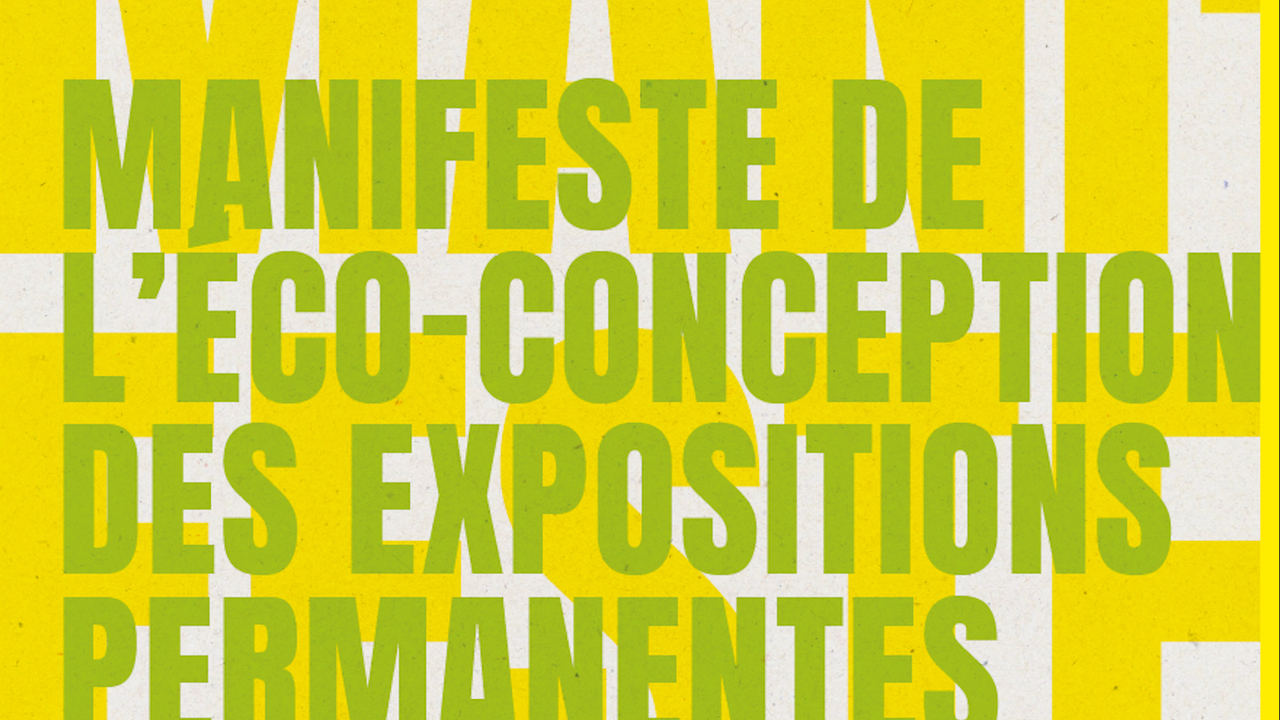 Fascicule du Manifeste de l'éco-conception de la fédération XPO