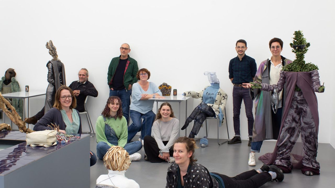 Picture of the team working in La Criée