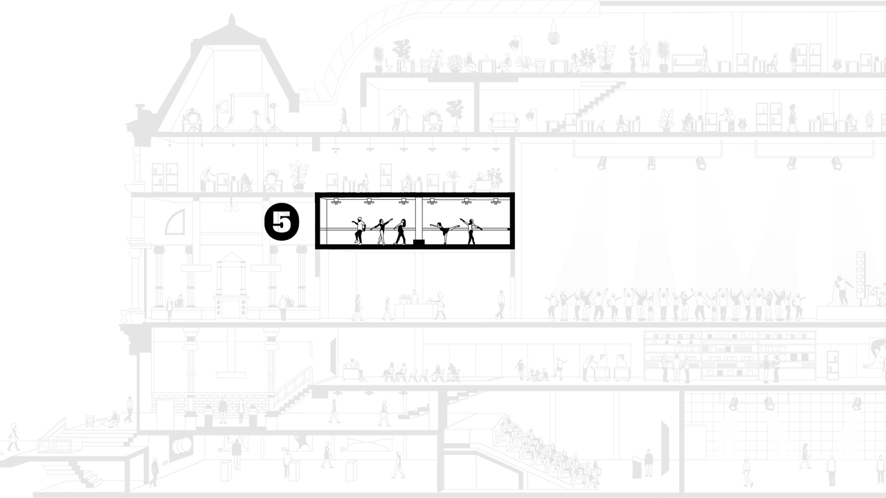 Plan illustré niveau 4