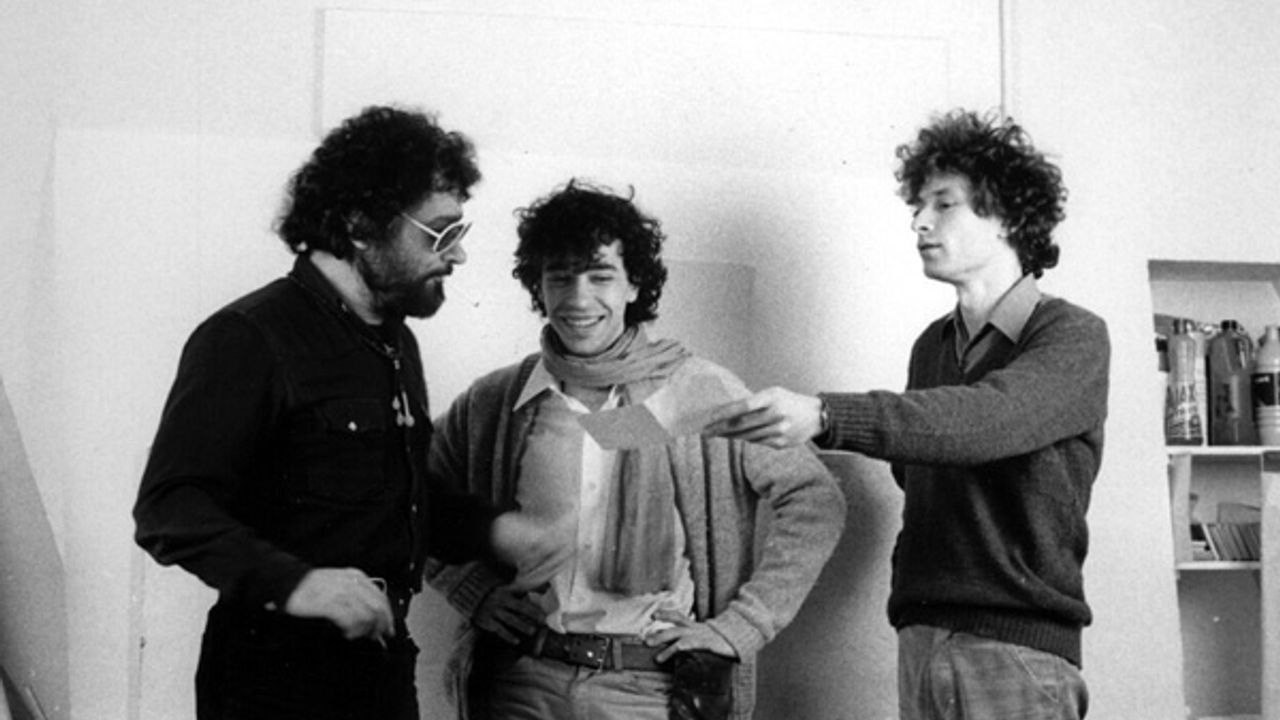 The three members of the group