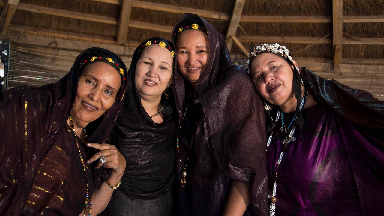 les quatre membres du groupe Tartit