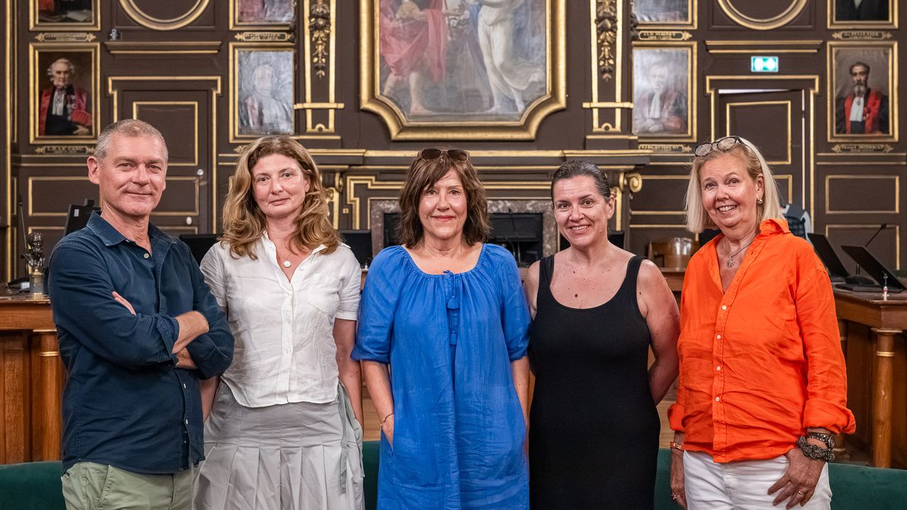 Laurent Riera, Gwenaelle Solignac, Raphaëlle Bacqué, Marie Yanowitz-Durand et Pascale Barillot
