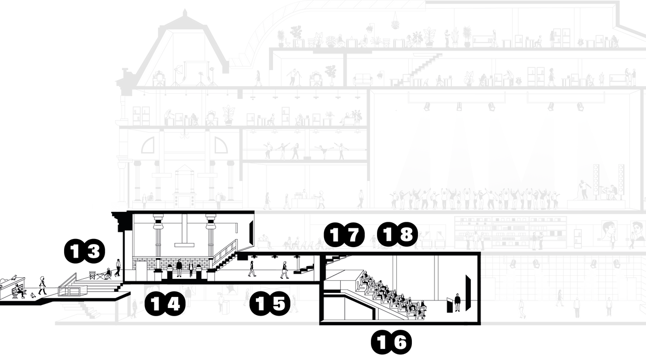 Plan illustré niveau 0