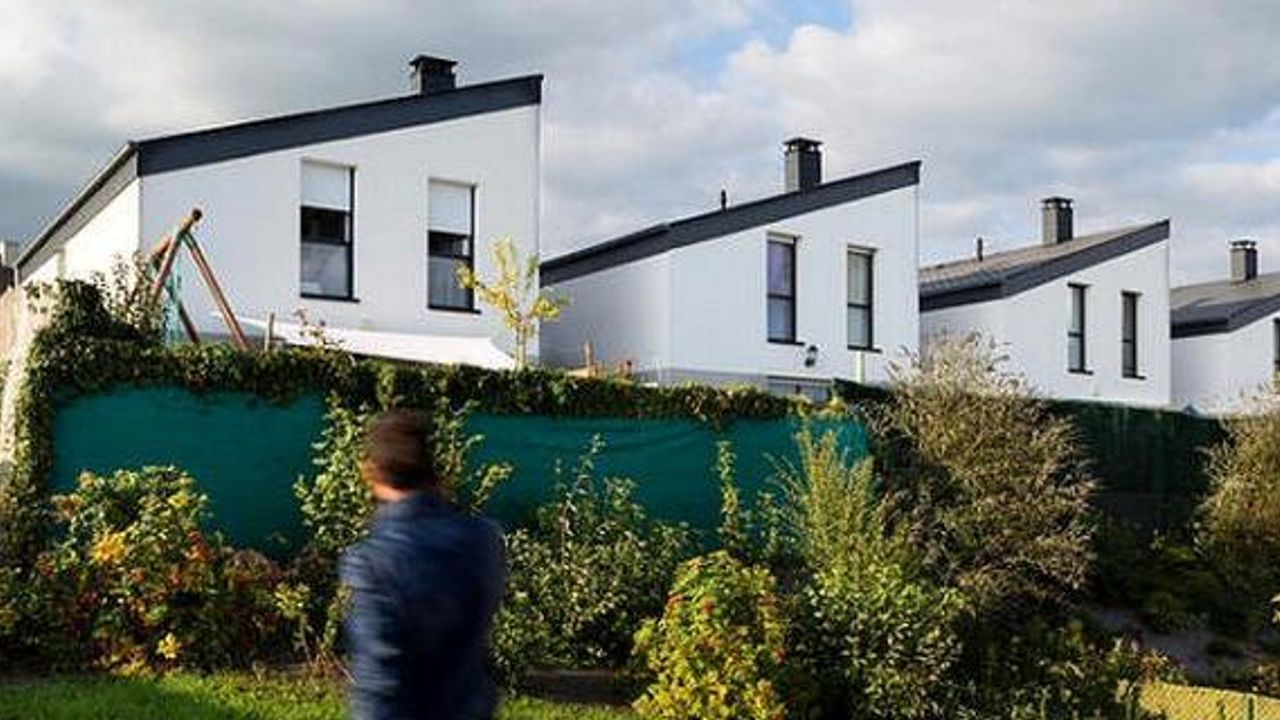 Lotissement de maisons neuves