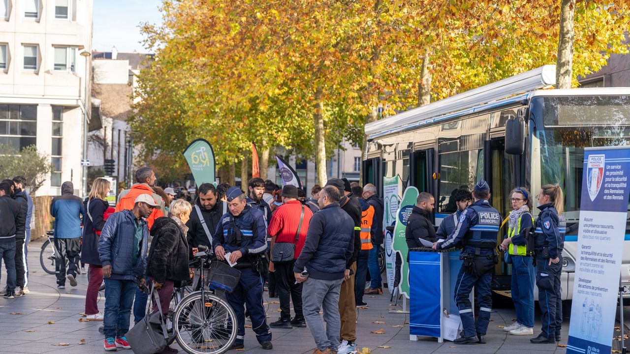 Plusieurs livreurs en vélo ont profité des animations et actions de sensibilisation proposées.