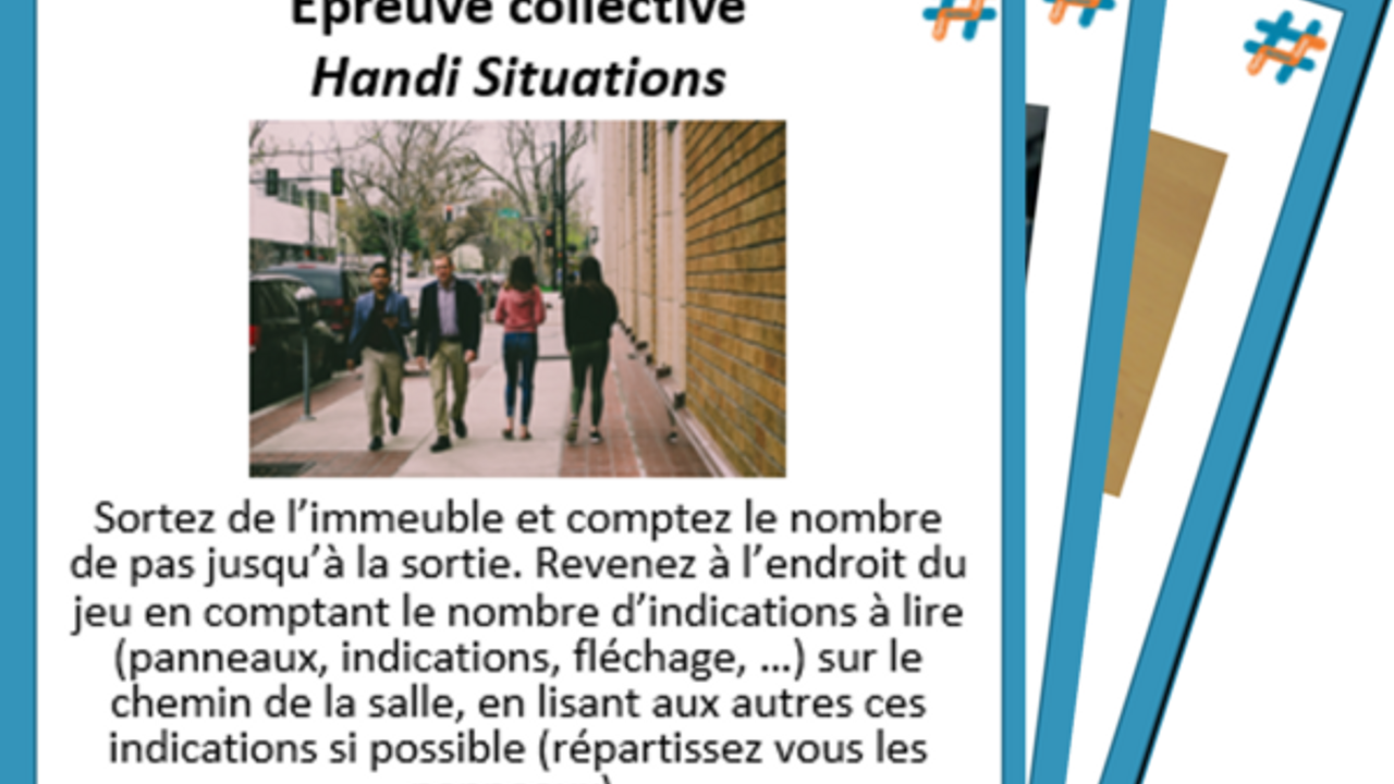 Extrait du jeu "Handi situation"