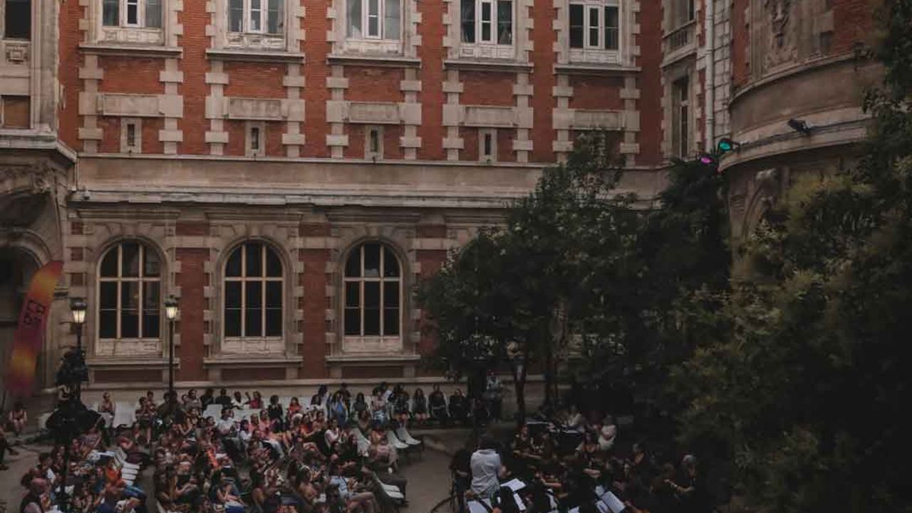 Vue de la cour intérieure du CPBM