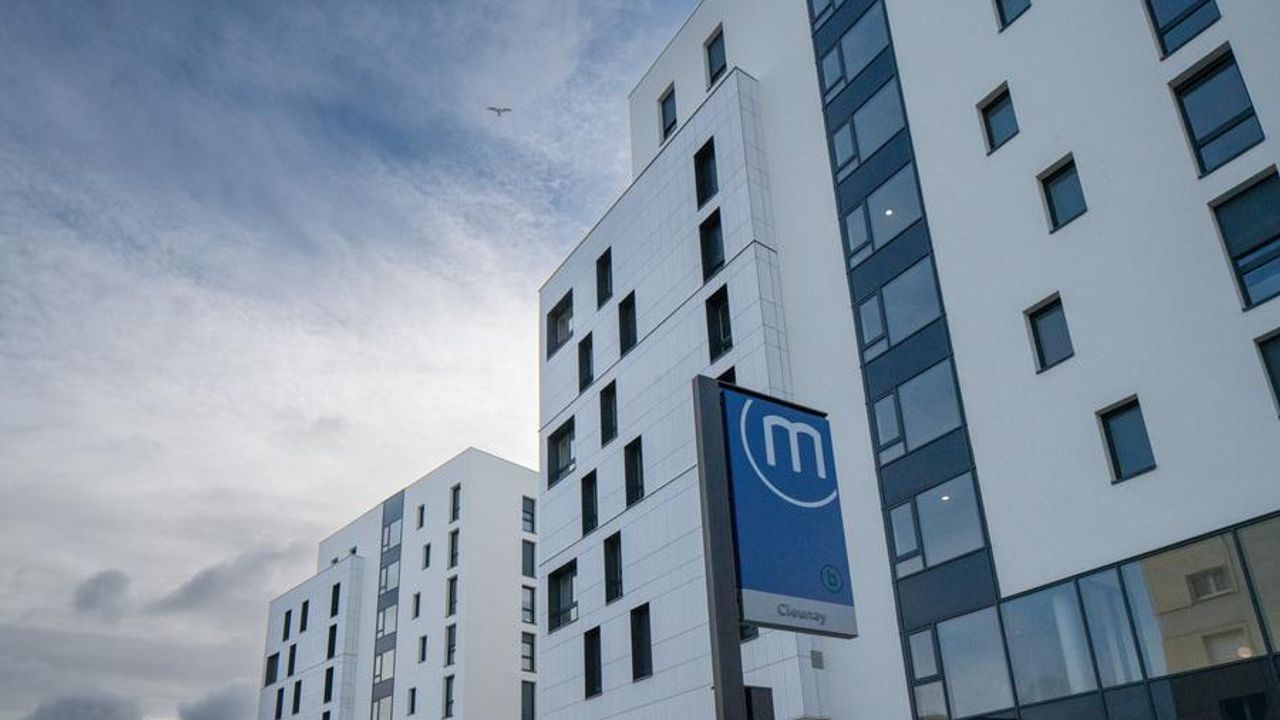 Vue d'un immeuble à cleunay