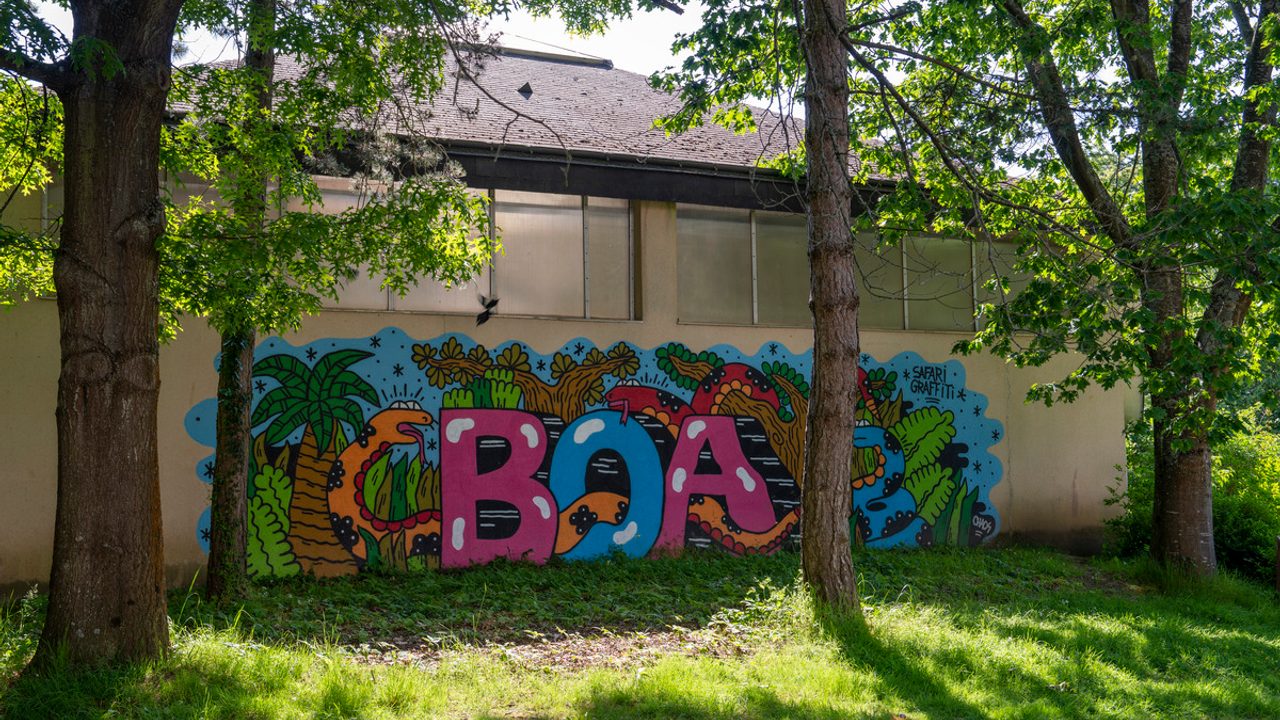 Création d'un parcours urbain nommé Safari graffiti à Rennes. Budget participatif, saison 4.