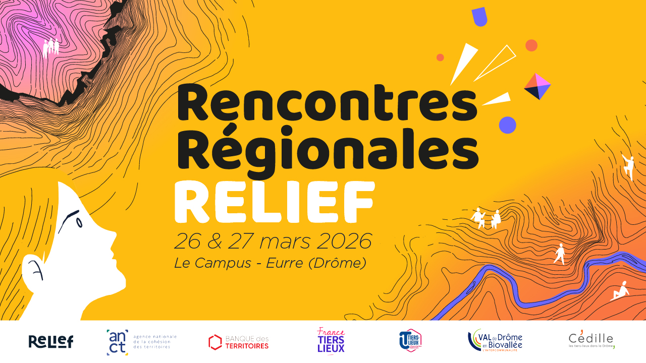 affiche des Rencontres Régionales RELIEF 2026