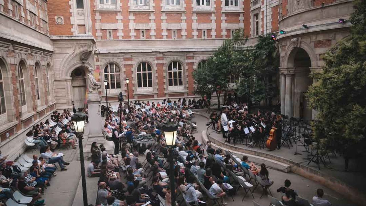 Vue de la cour intérieure du CPBM