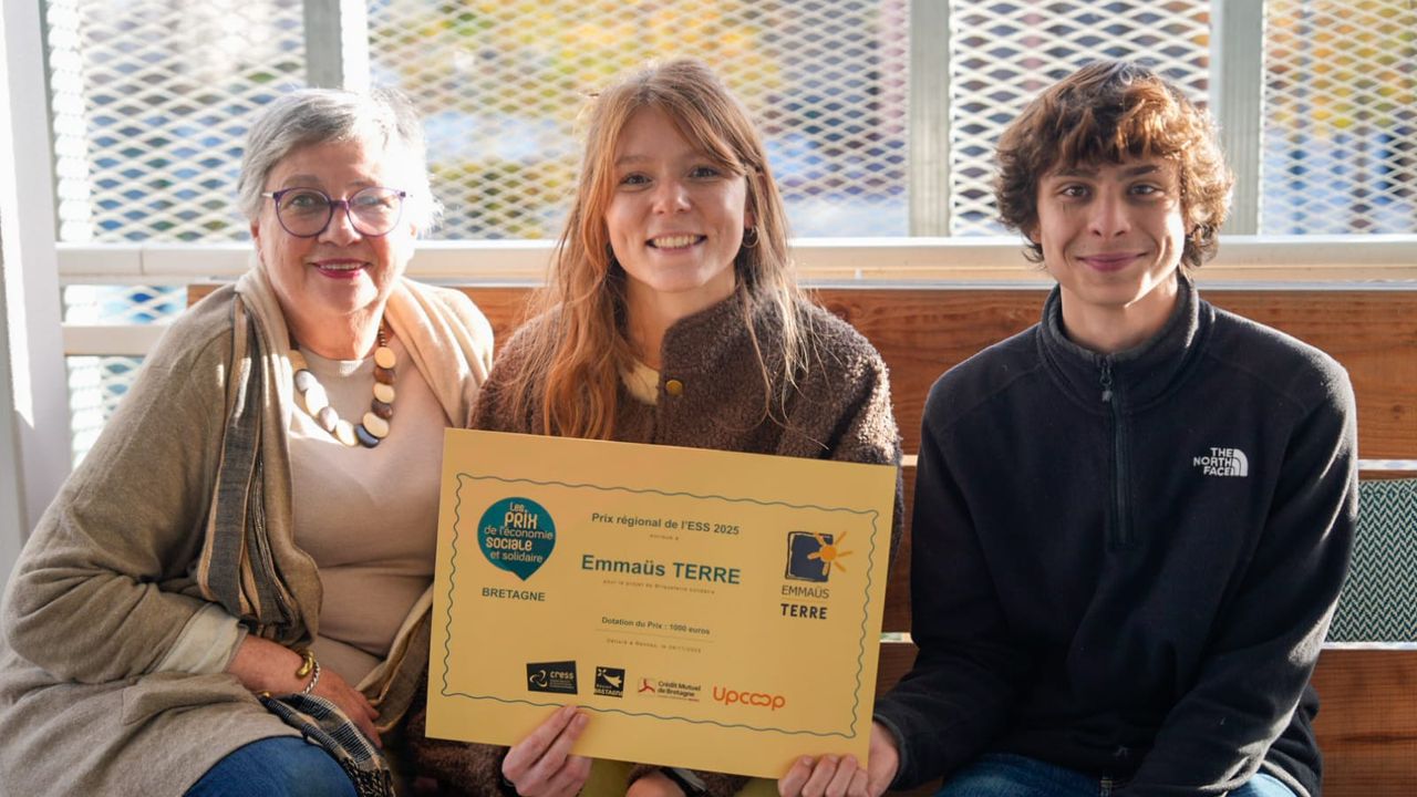 Laura et Félix de la communauté Emmaus TERRE