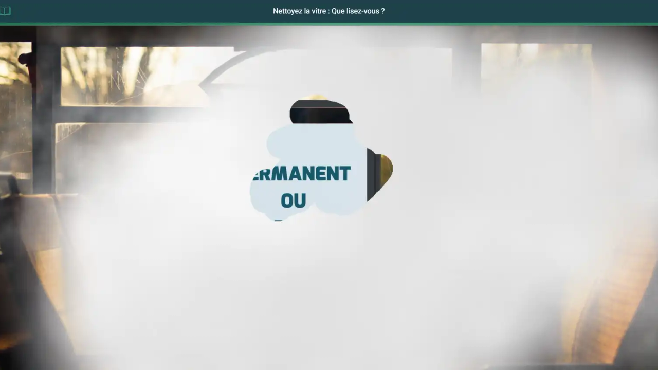 Extrait du jeu "Mission Grand Nord"