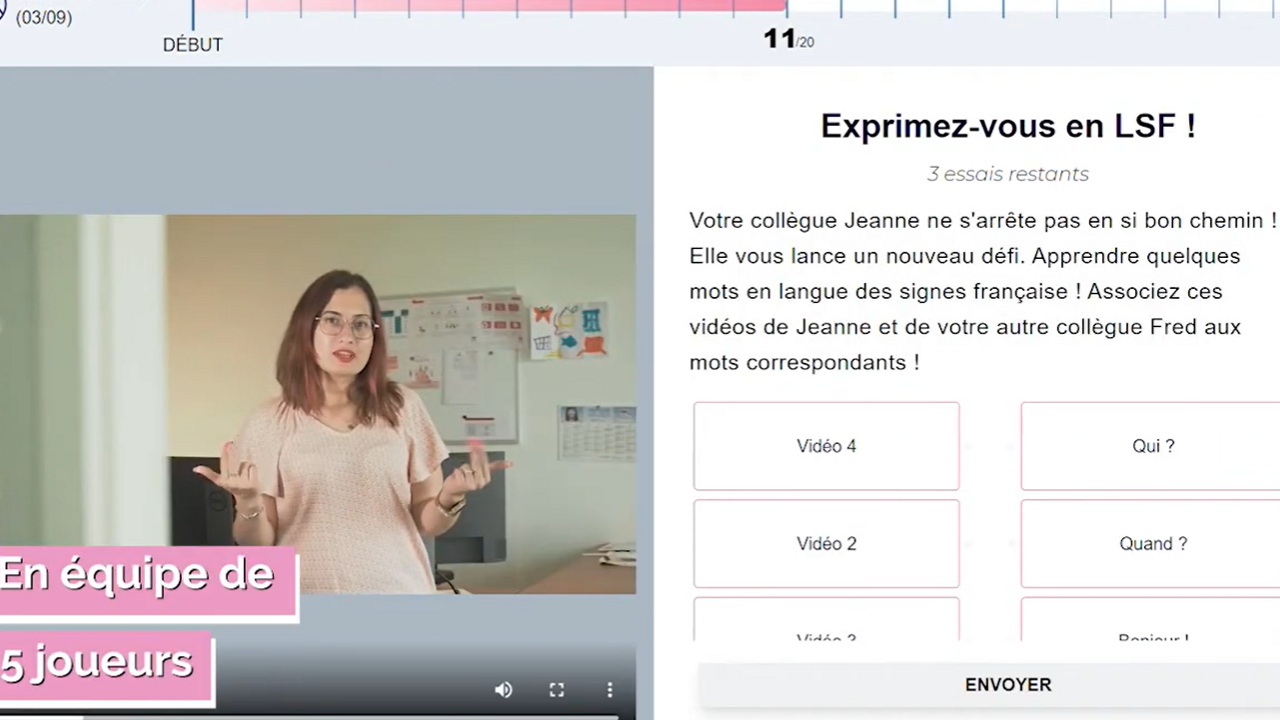 Extrait du jeu "Out of the Box"