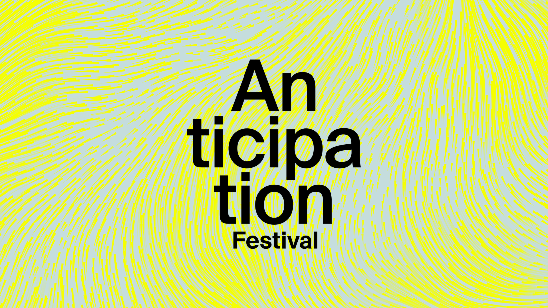 Affiche Anticipation Festival