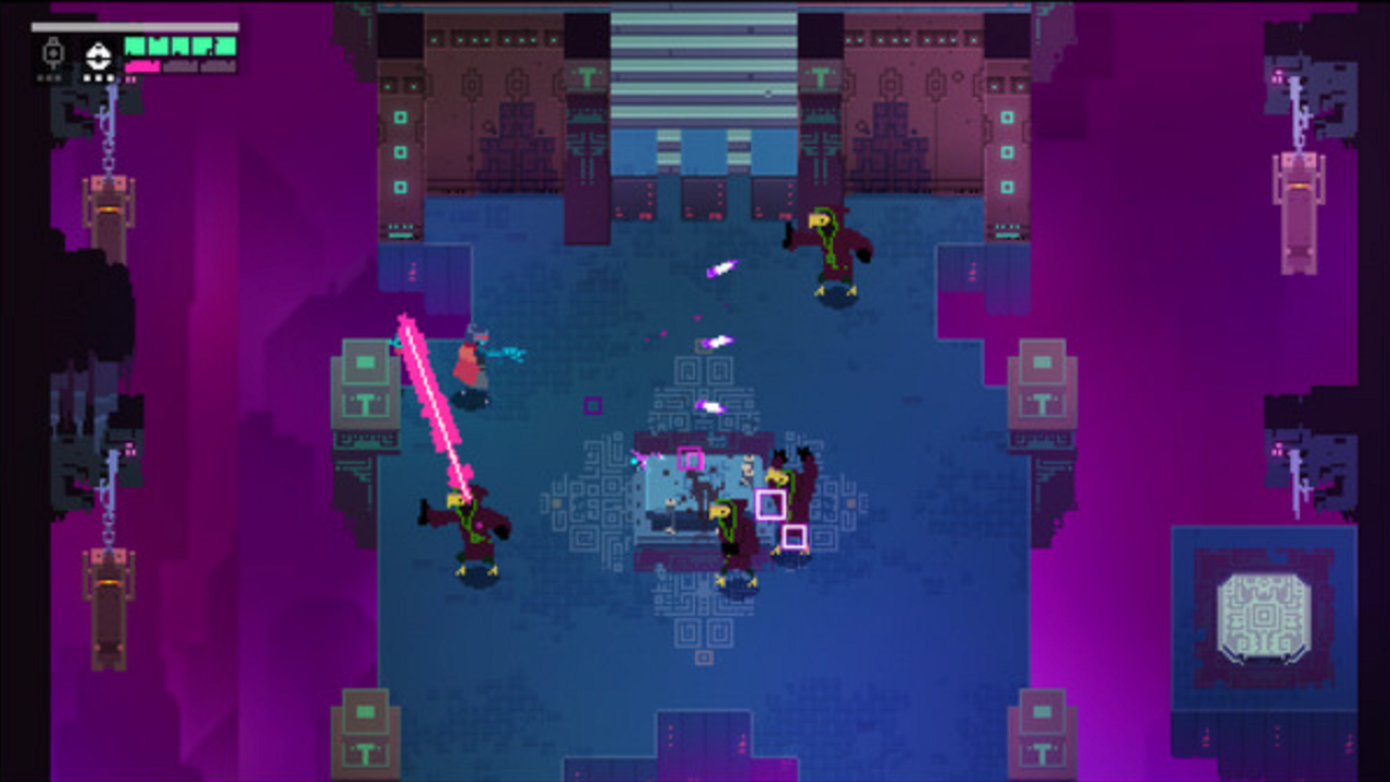 Extrait du jeu "Hyper Light Drifter".
