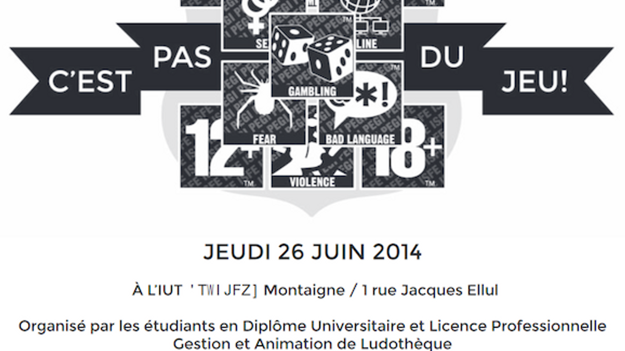 Rencontres professionnelles des ludothécaires 10e édition. jeudi 26 juin 2014