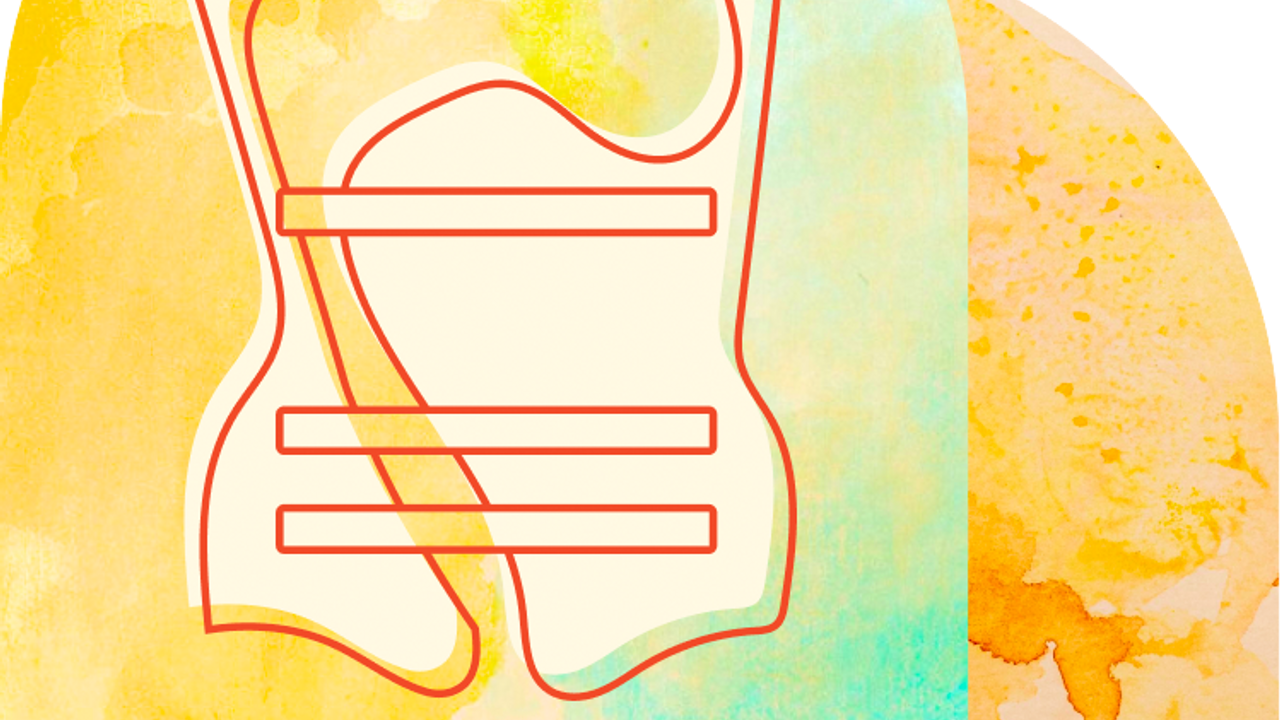 Illustration d'un corset orthopédique 