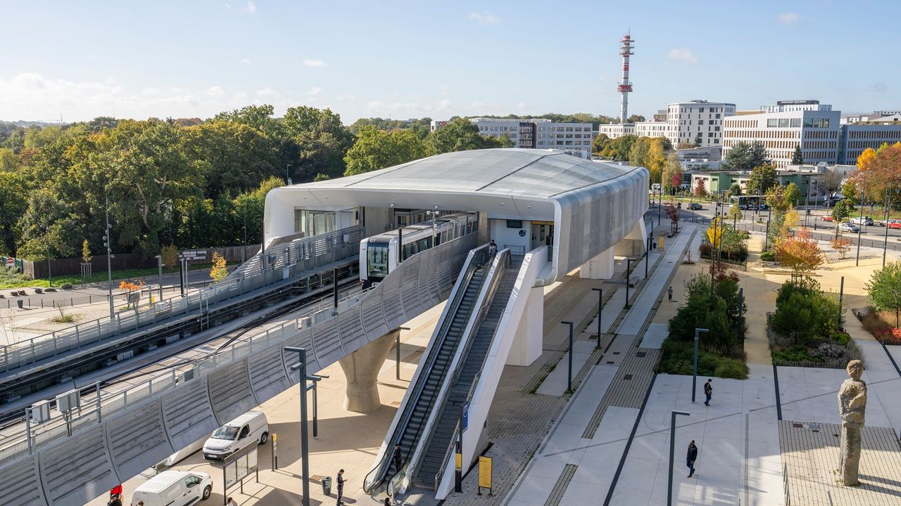 Station Cesson-ViaSilva et abords.