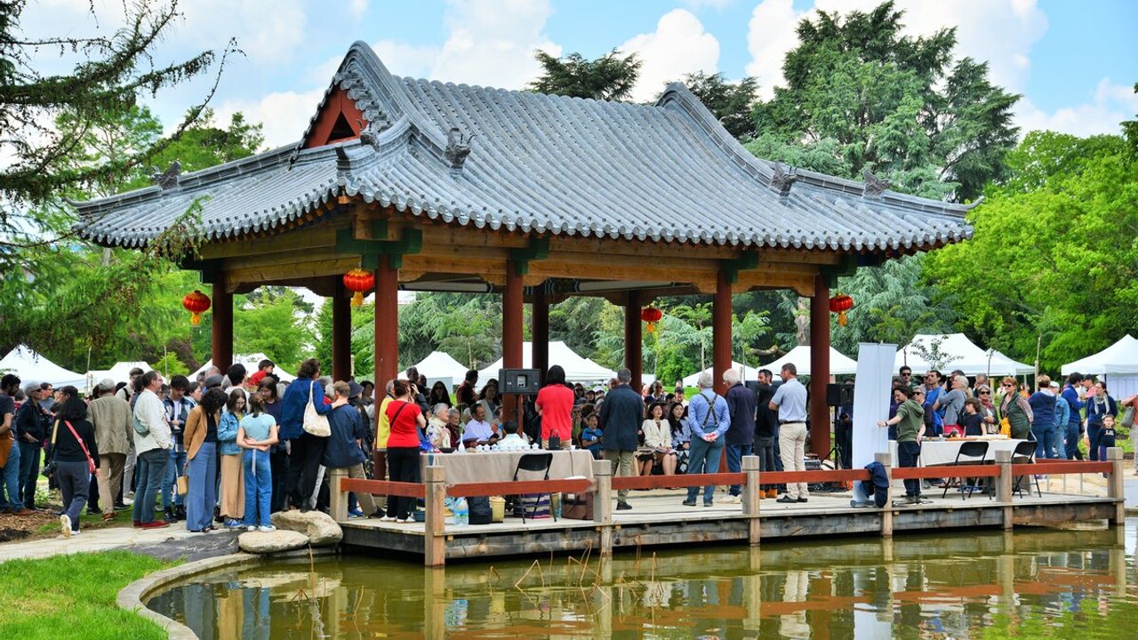 Création d'un jardin chinois dans le parc de Maurepas. Budget participatif, saison 3.