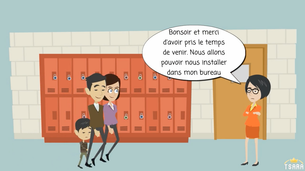 Dialogue du jeu TSARA