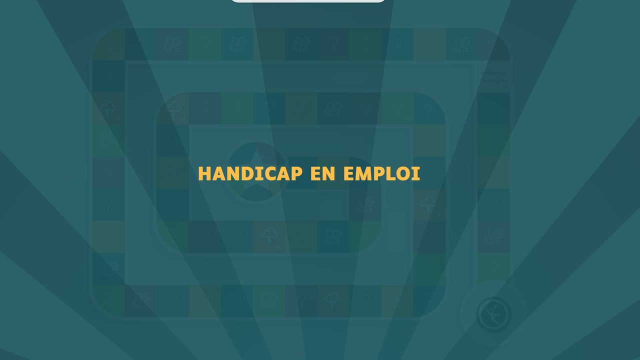 Extrait du jeu "Handipoursuite"