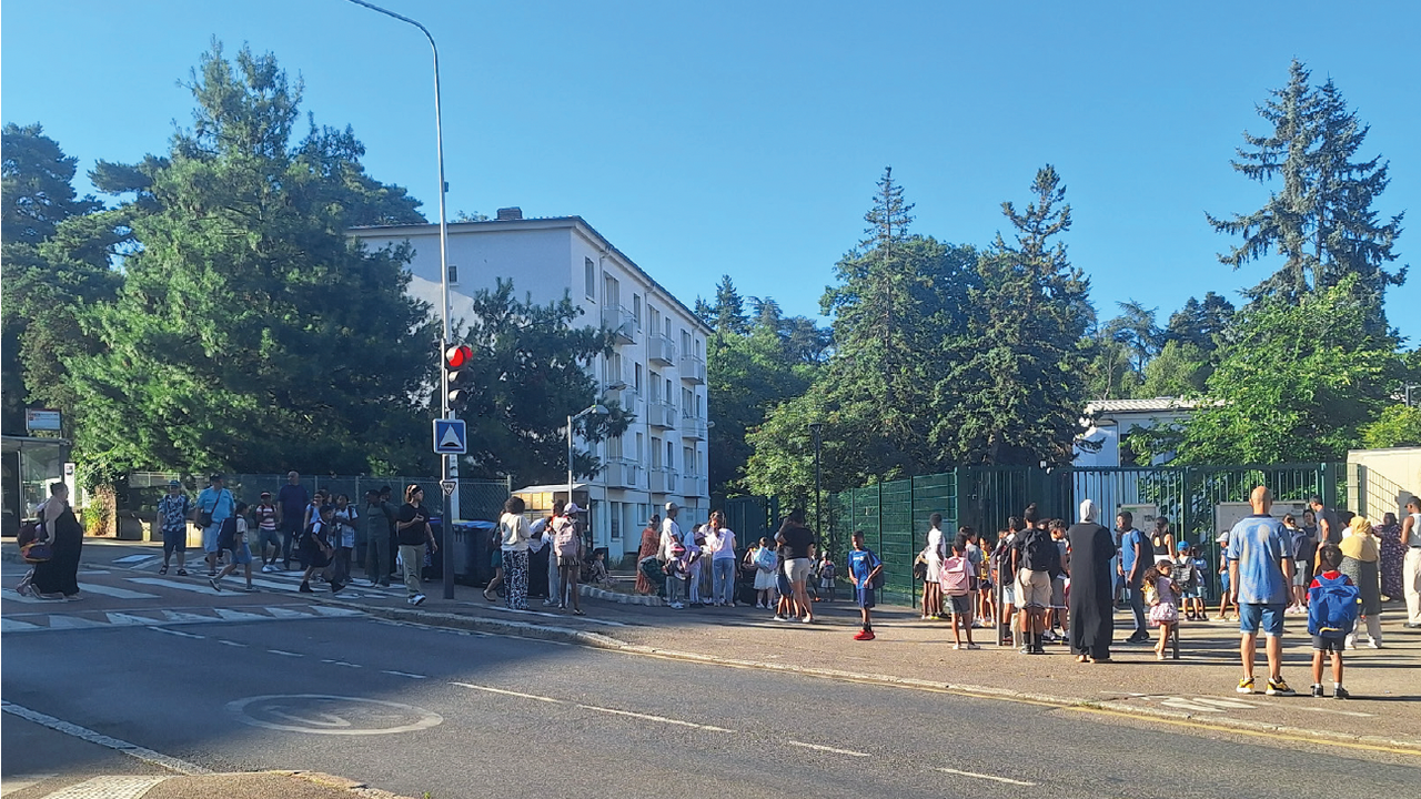 Les abords du groupe scolaire Diderot