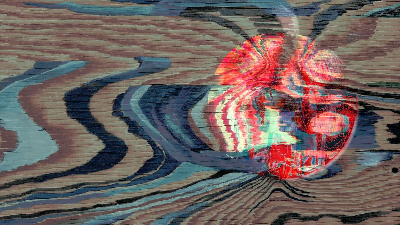 Abstract art by artist Sofia Greaves