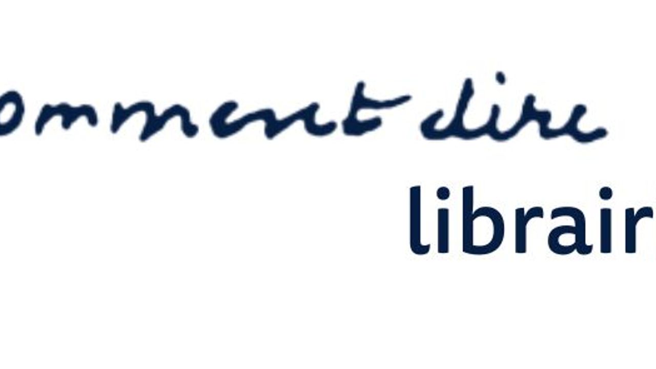 Librairie Comment dire