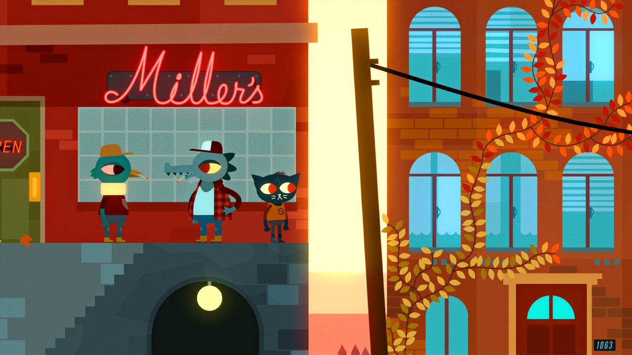 Extrait du jeu "Night in the Woods"
