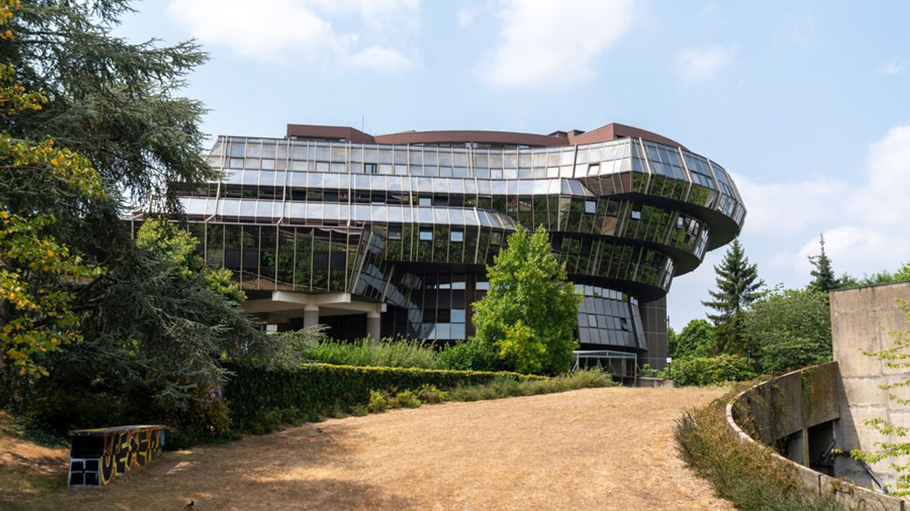 La cité judiciaire de Rennes vue de l'extérieur