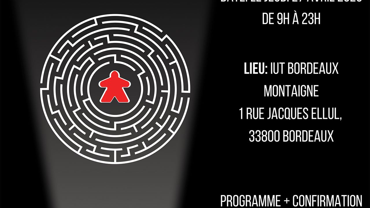 Le jeu alternatif sous toutes ses formes. Le jeudi 27 avril 2023 de 9h à 23h.