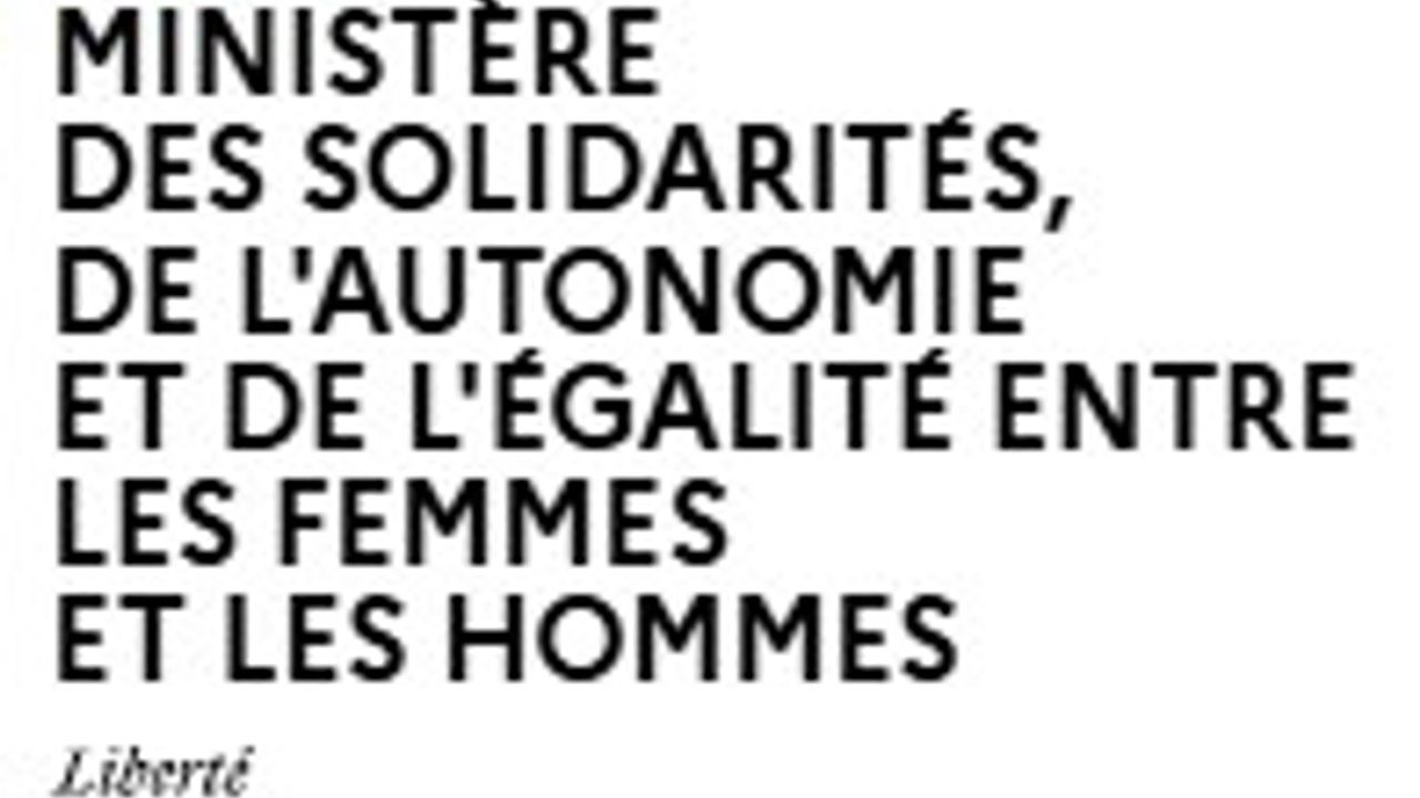 Ministère des Solidarités, de l'autonomie et de l'égalité entre les femmes et les hommes