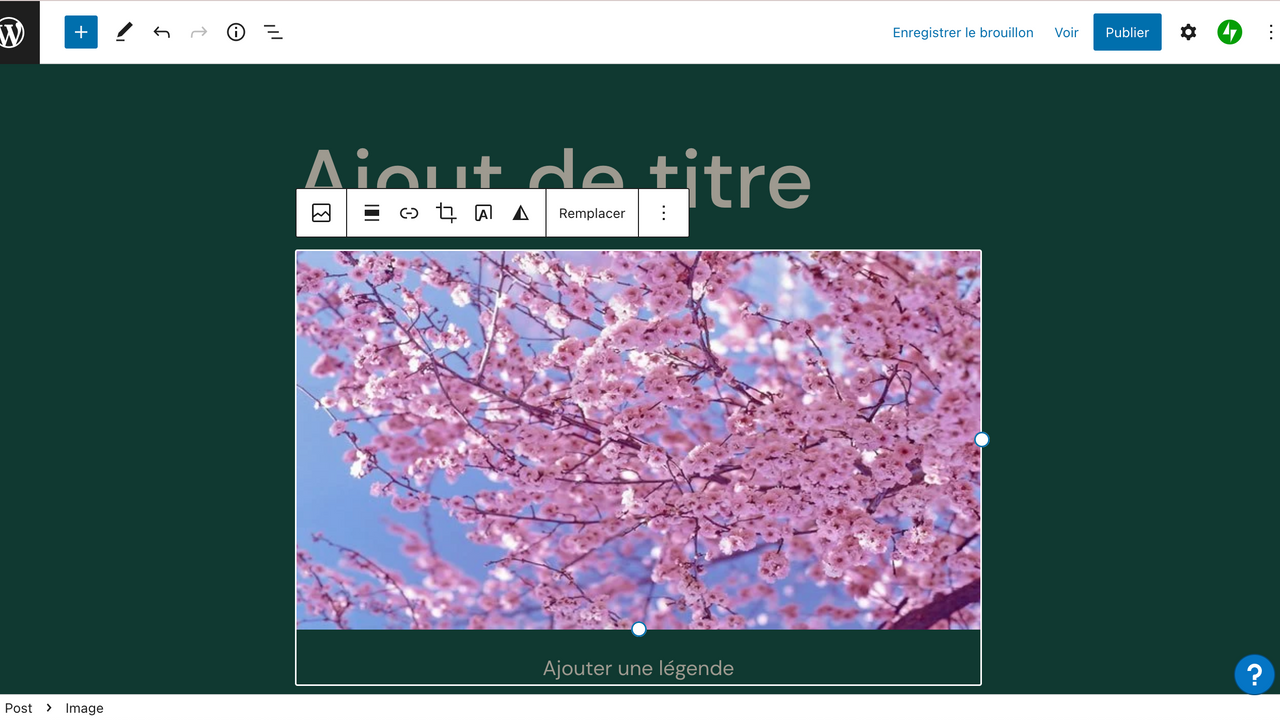 Étape 6 Wordpress