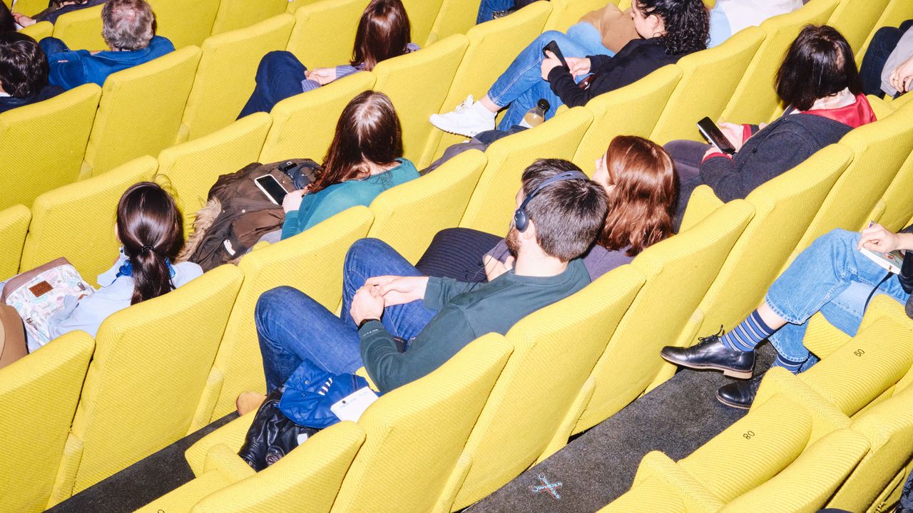 Projection en audito à la Gaîté