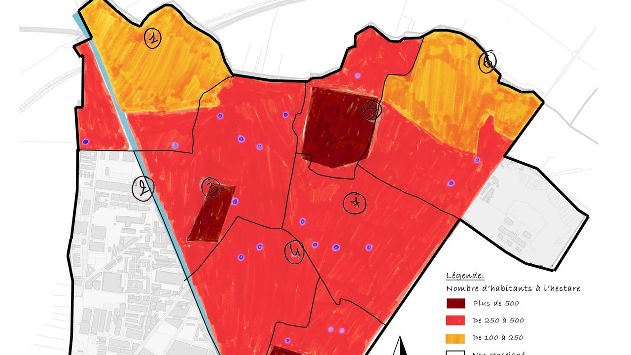 Quartier du tiers et densité urbaine à Aubervilliers