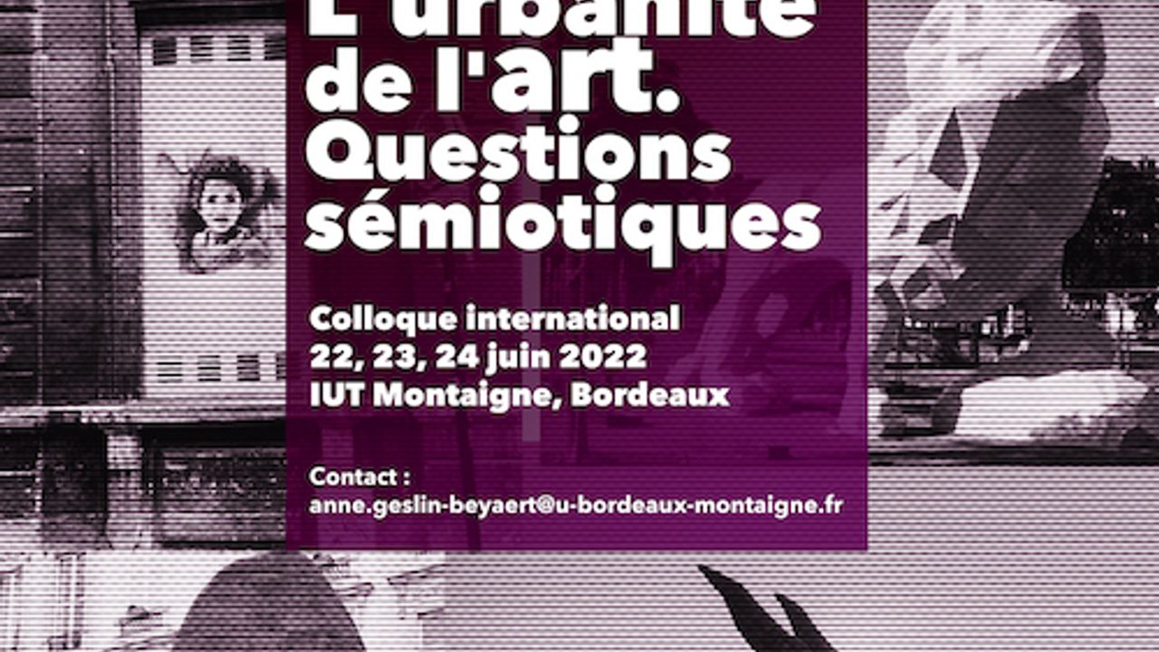 Festival de sémiotique visuelle. L'urbanité de l'art. Questions sémiotiques
