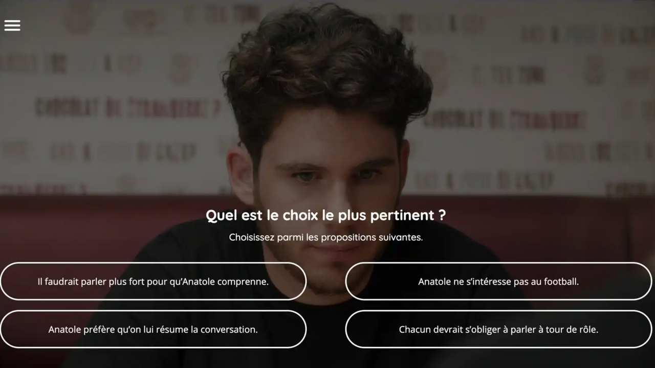 Extrait du jeu "Entendons-nous bien !"