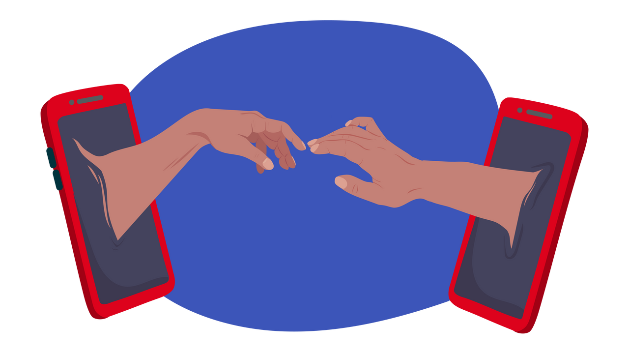 image de deux personnes se tenant la main