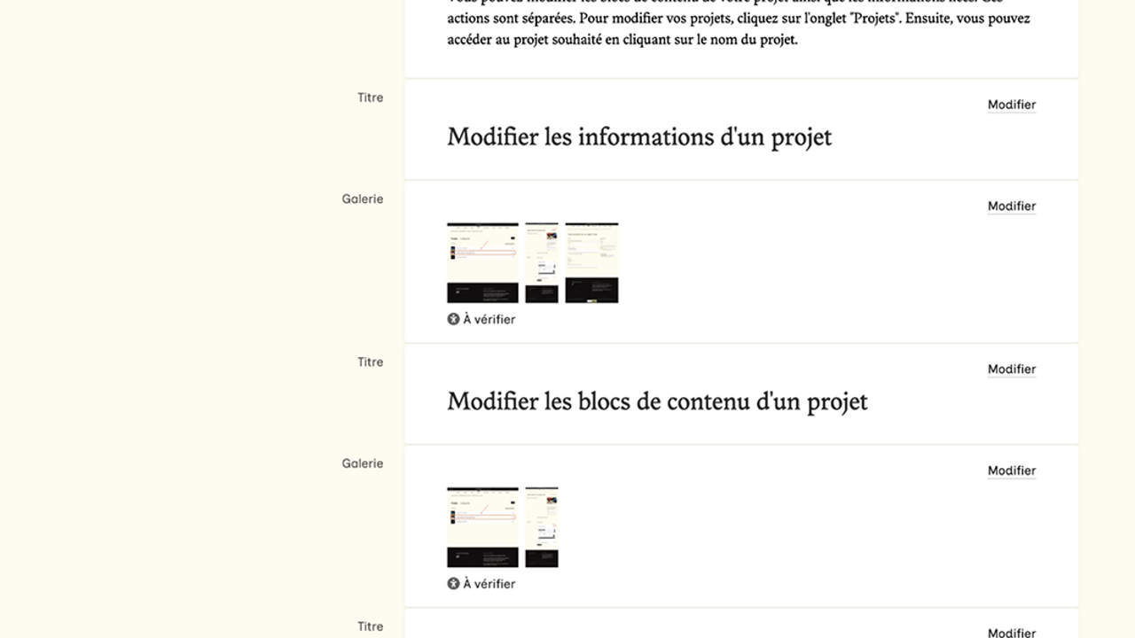 Comment prévisualiser une page ?