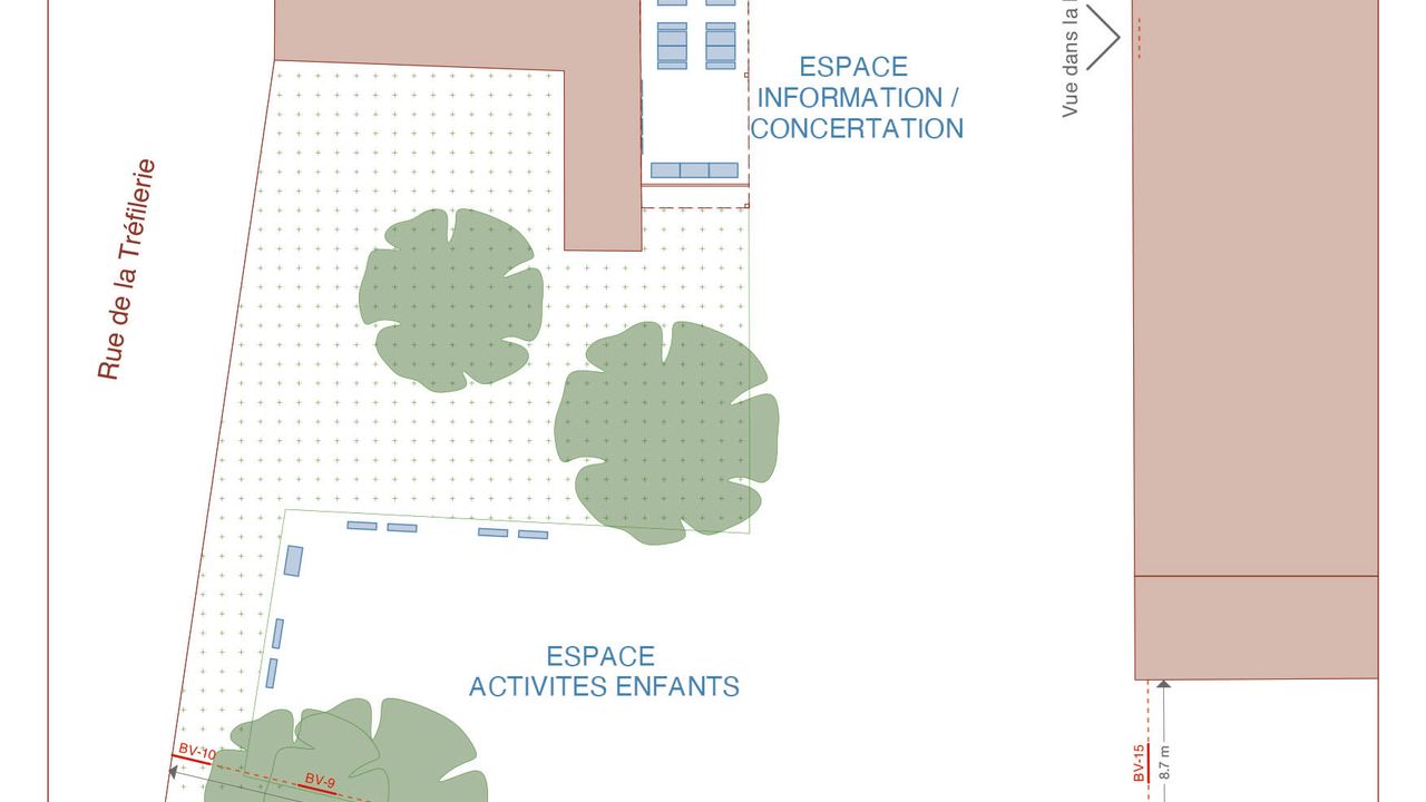 plan d'implantation