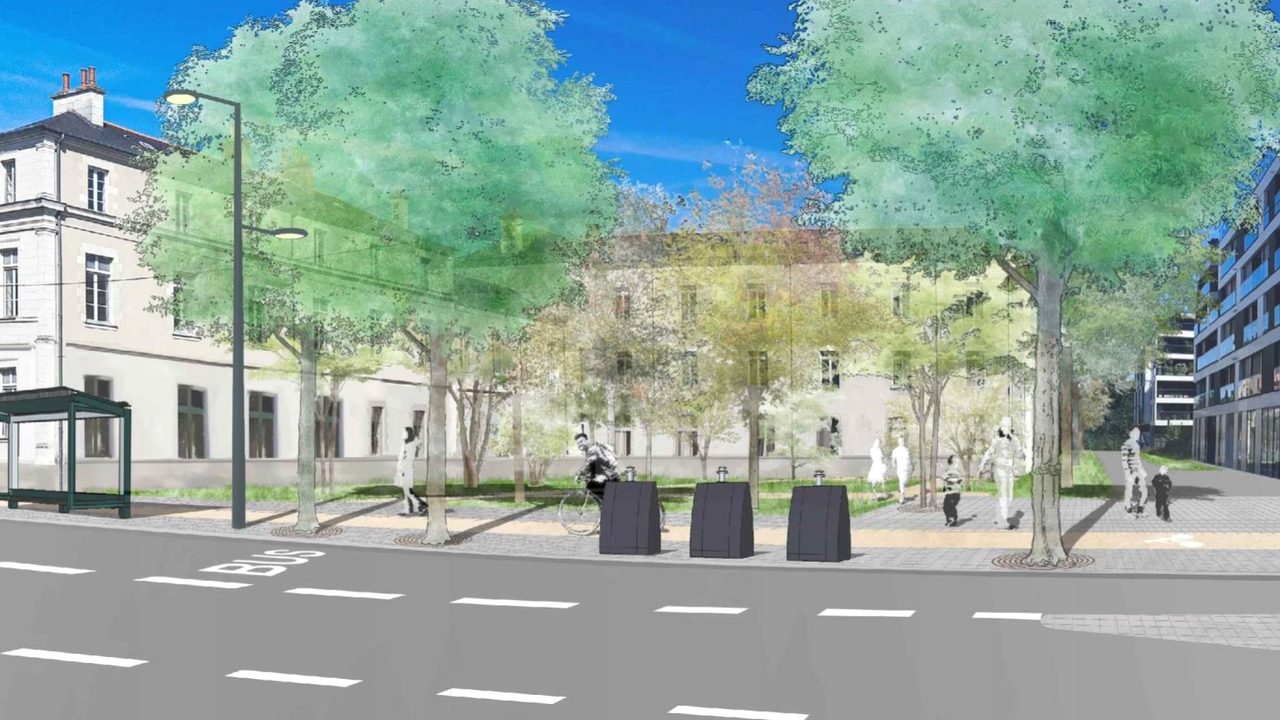 Future entrée de l'Hôtel-Dieu