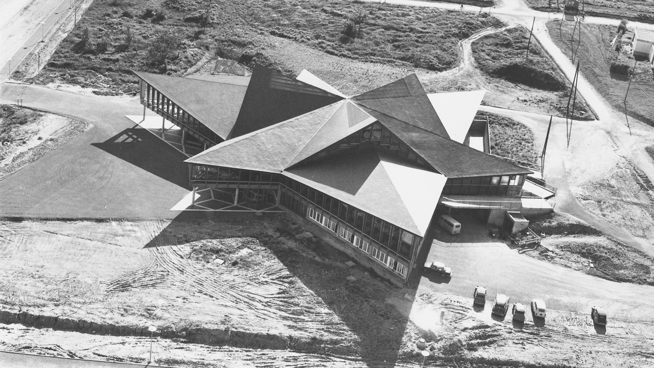 vue aérienne du bâtiment de l'Étoile