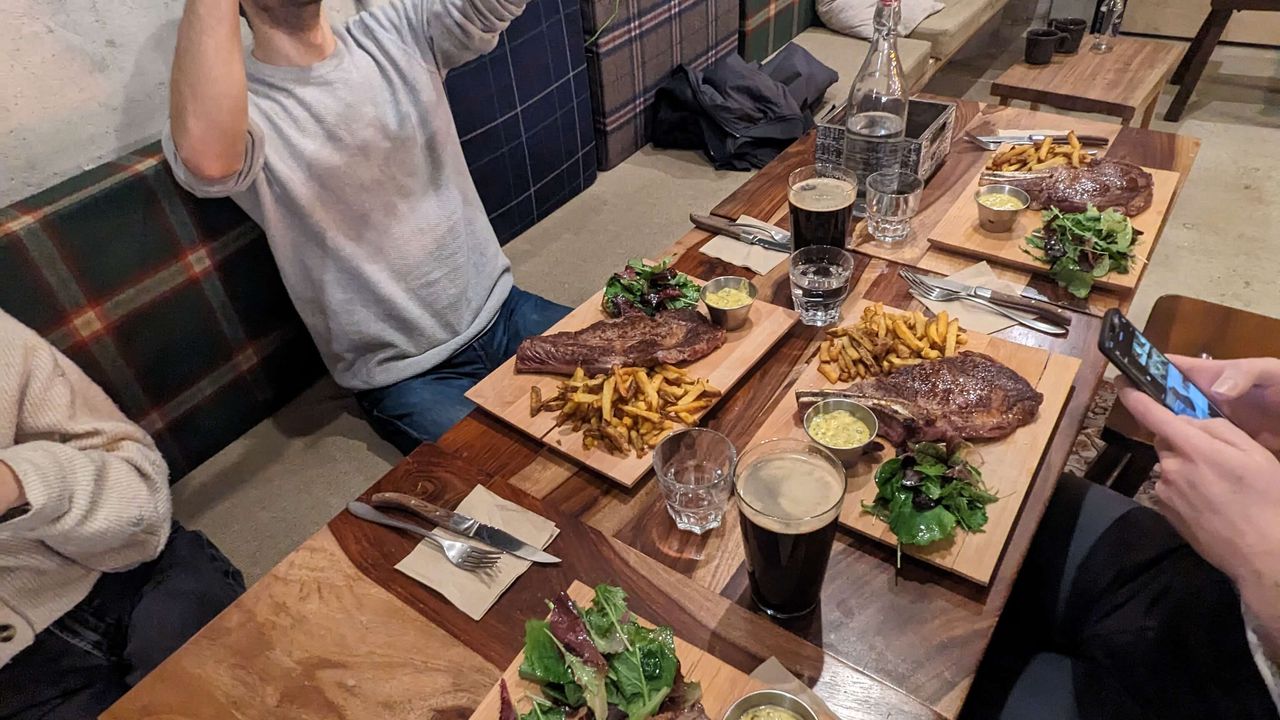 Côte de boeuf entre copains