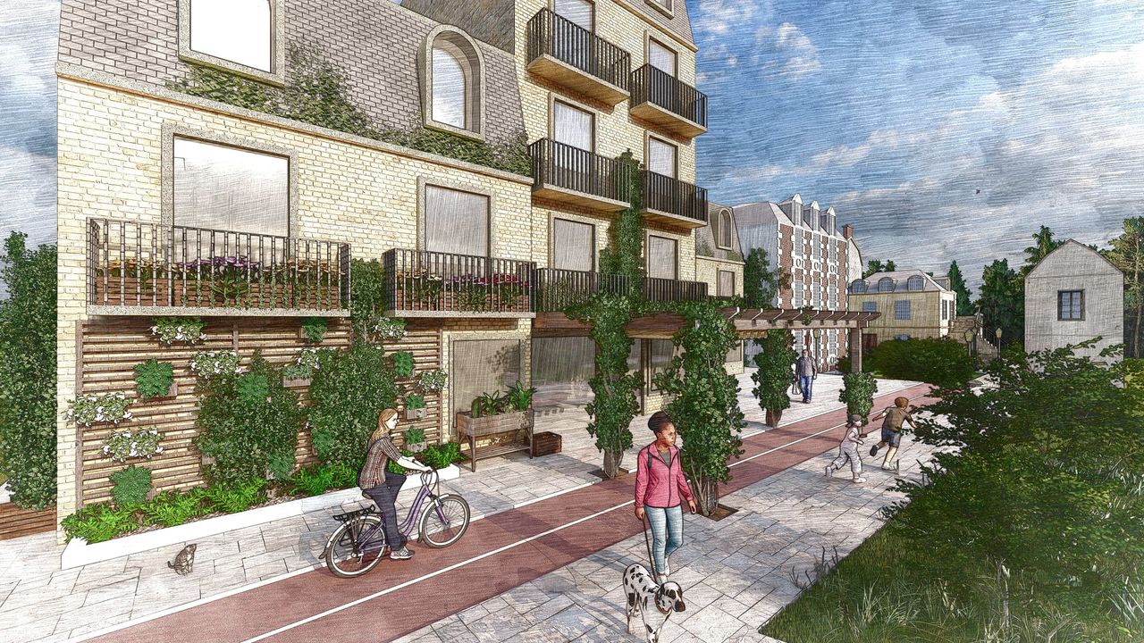 Vue 3D rues d'Aubervilliers