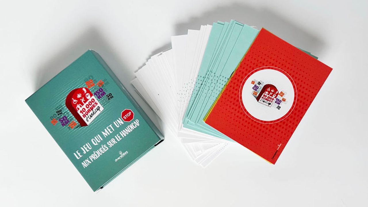 Extrait du jeu "10 000 bornes Handicap"