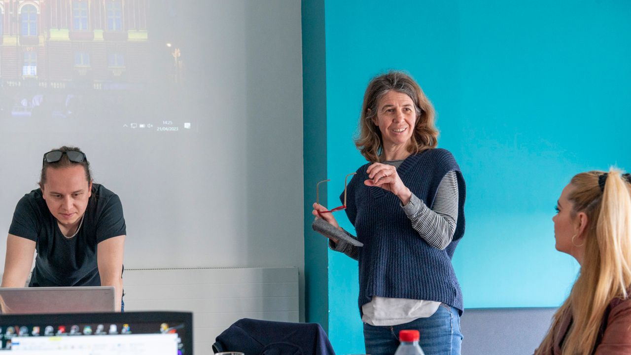 La sociologue Anne Morillon est intervenue sur le sujet de l'immigration, à Rennes et dans le quartier Bréquigny.