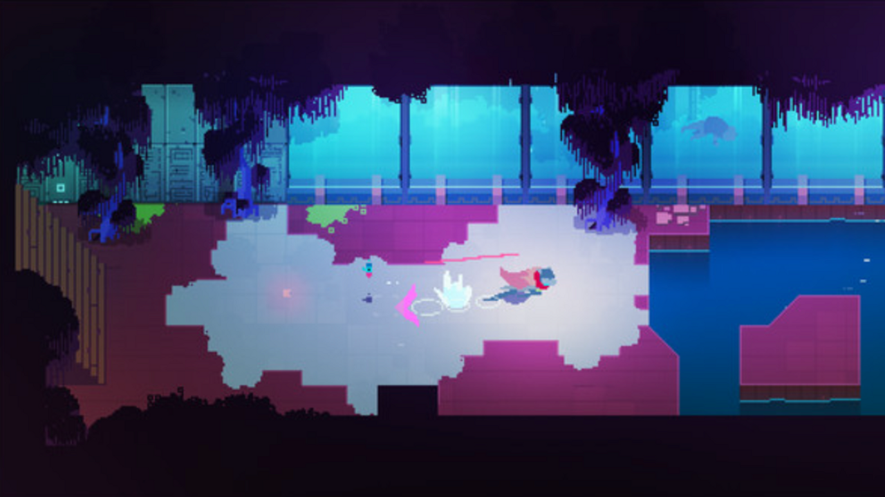 Extrait du jeu "Hyper Light Drifter".