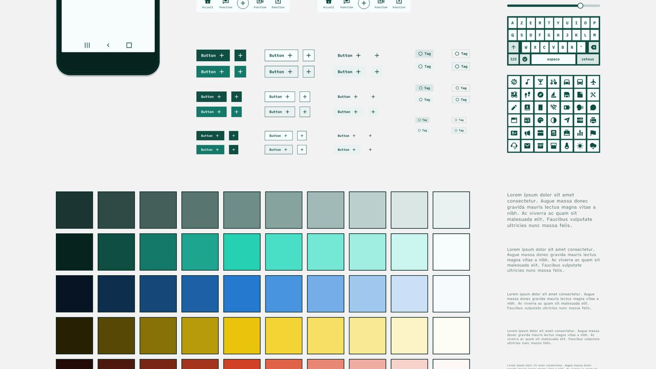 UI Kit de Limites Numériques
